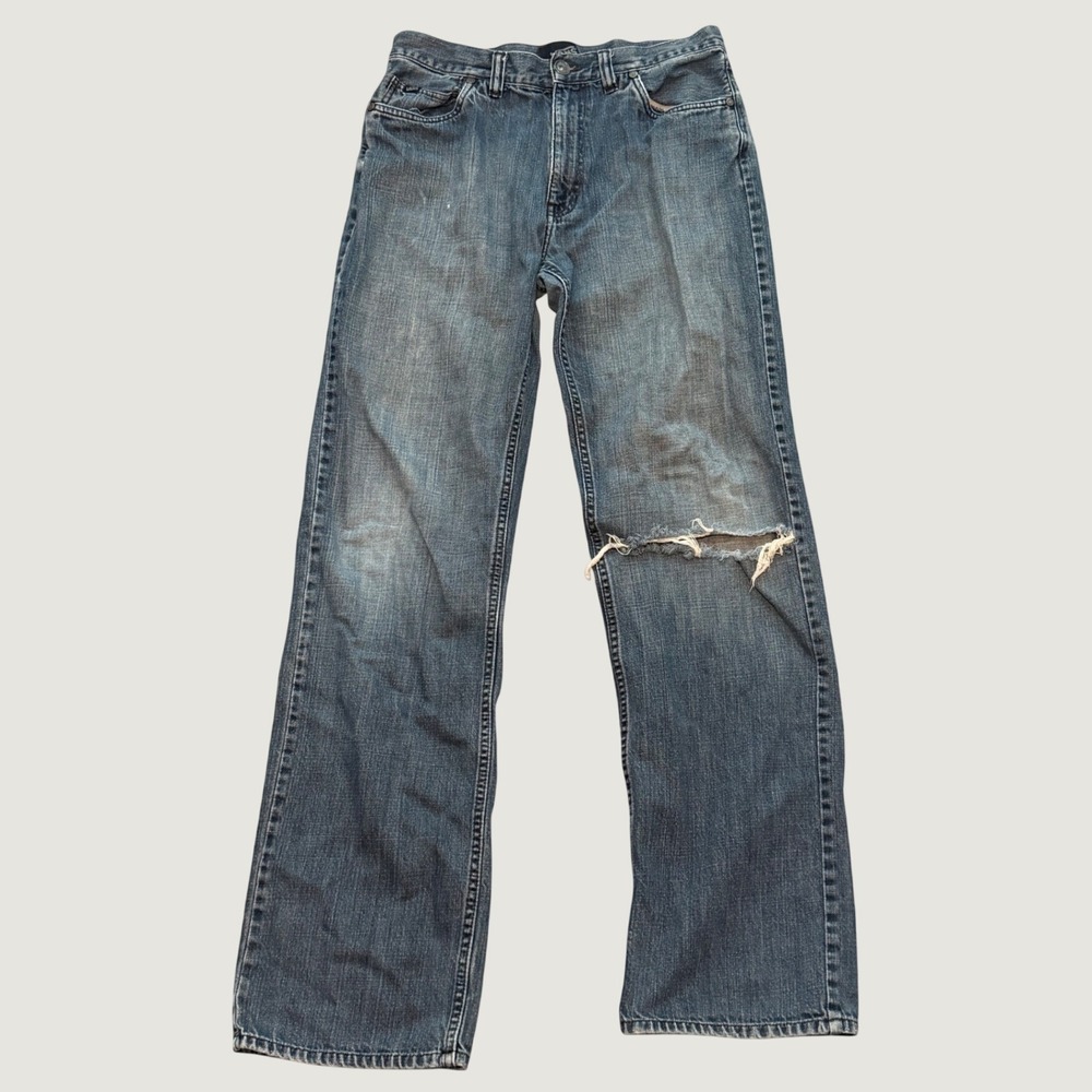 Y2K Vans Distressed Denim Jeans Size Men's 36x34